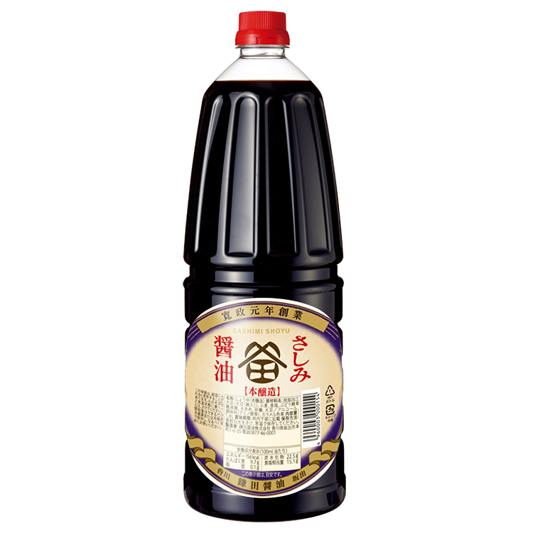 さしみ醤油（本醸造） 1.8ℓ手付