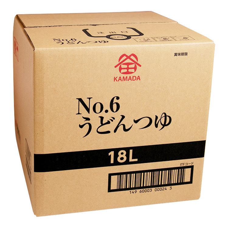 No.6うどんつゆ 18ℓBB